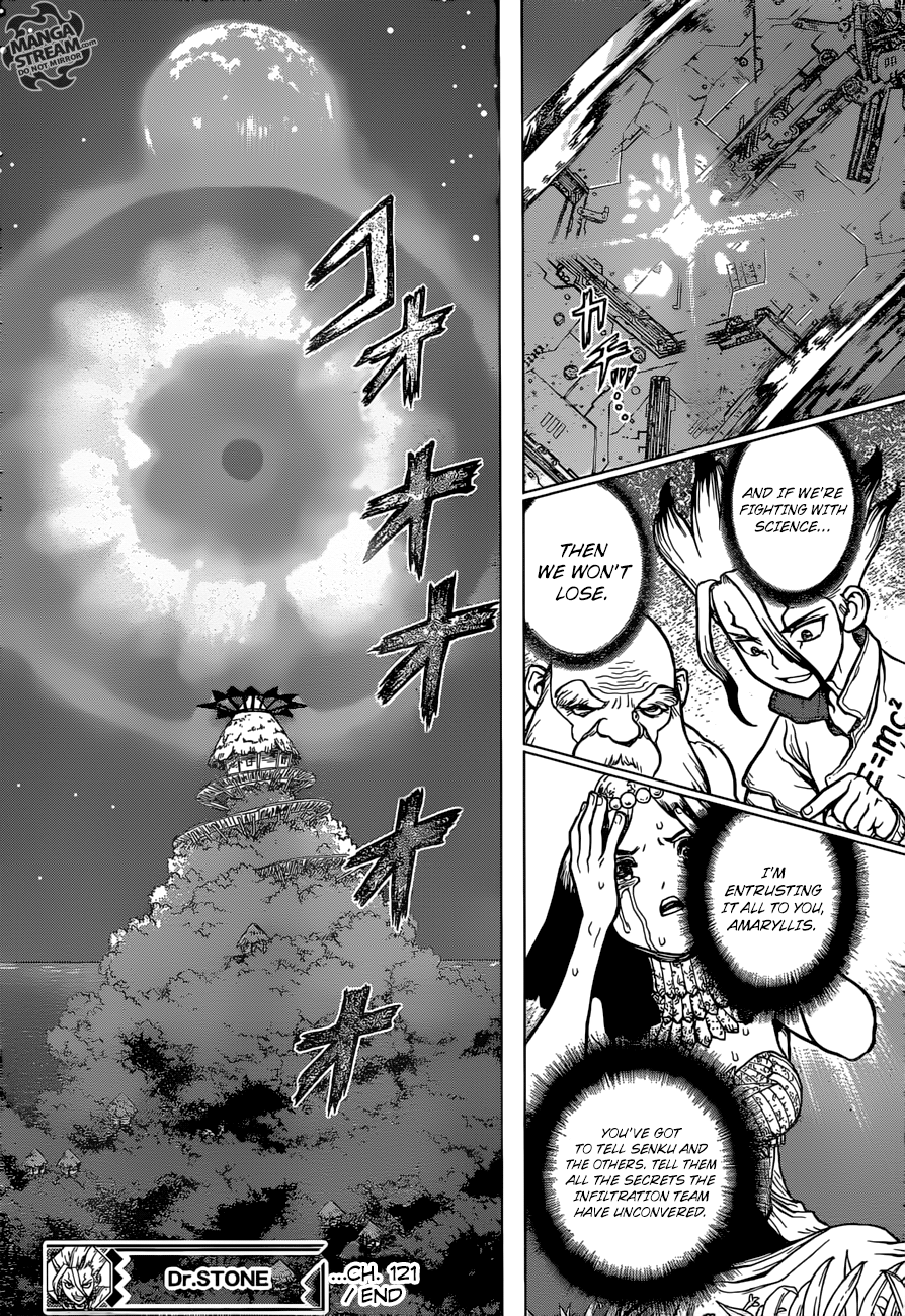 Dr. Stone Chapter 121 18